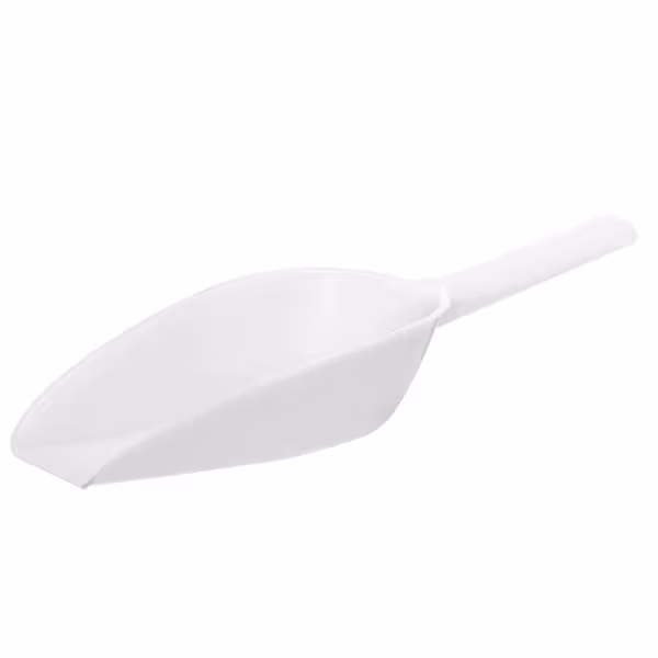 IJsblokjesschep polycarbonaat - 250ml - Midden - transparant