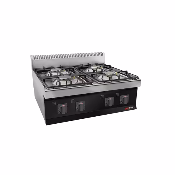 Gasherd - 23 kW - 4 Brenner