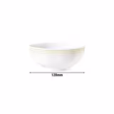 (4 pieces) SELTMANN WEIDEN | Porcelain Bowl – Ø 13 cm - Sand Beige - Blues - Dishwasher Safe