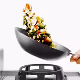 Gas wok cooker - 45kW - 3 burner - incl. 2 taps