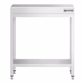 Table de travail inox PREMIUM - 700 x 600 mm - avec tablette inférieure