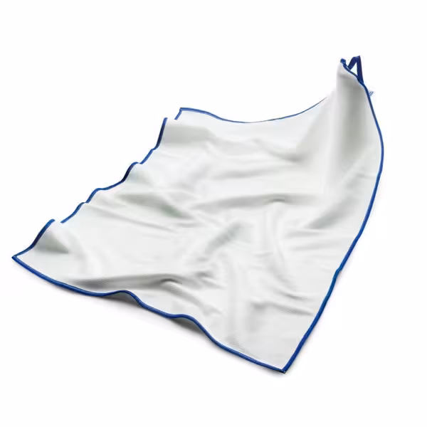 (10 pz) Panno in microfibra lucidante per bicchieri - Microfibra 80/20 - 50x70cm - Bianco