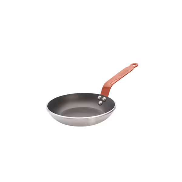 DE KOPER | CHOC RESTO INDUCTION - Koekenpan - met rood handvat - Ø 200mm - HACCP