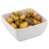 (6 kpl) Kulho - PURE - melamiini - 0,14 L - neliö - valkoinen