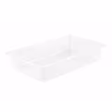 (6 st) Kantin i polypropylen (PP) GN 1/1 - klar - 3,0 l - Djup: 100 mm