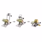 Manual Pineapple Top & Tail Cutter – Removes Top & Bottom Ends