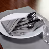 (50 pcs) Damask Napkin Cotton - Porto - Diamond Damask - 50x50cm - Platinum Grey