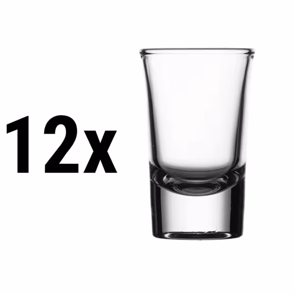 (12 pcs) Shot glass - SPECIALS - 40 ml - calibrated at 20 ml