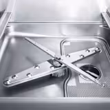 Çift Cidarlı Endüstriyel Bulaşık Makinası - Dijital Kontrol Paneli - 6,75kW - 57x57cm Sepetli - Full Pompalı