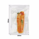 (1600 Stück) Vakuumbeutel - strukturiert - 200x300mm - 100µm