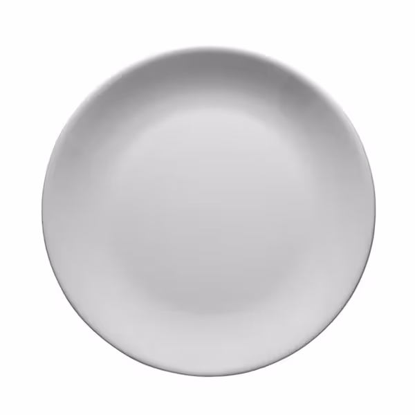 (6 szt.) ENTITY - Talerz płytki - kwadratowy - Porcelana - 210x210mm - Biały