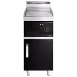 Elektro Bratplatte - 4.05 kW - Gerillt - inkl. Unterbau mit 1 Tür