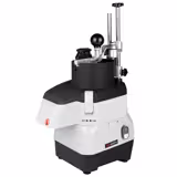 Elektrischer Kompakt-Gemüseschneider - 735 Watt - inkl. 4 Schneide- / Reibescheiben & Cutter-Aufsatz