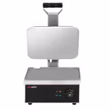 Grătar de contact profesional - 2,2 kW - plăci: superioară și inferioară netede - suprafața de gătire: 350x330 mm