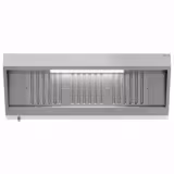 Cappa a parete Professionale Snack - 1600mm - Prof.700mm - AISI 304 - con filtri a labirinto antigrasso e illuminazione LED