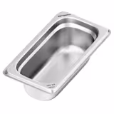 (1 piece) – Stainless Steel Gastronorm Pan GN 1/3 – Height 100 mm