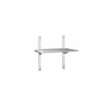 Mensola a parete in acciaio inox PREMIUM - 1000x400mm - con 3 ripiani