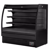 Murale Refrigerato Professionale - 1500mm - 480l - +1°/+7°C - con 3 ripiani - Nero