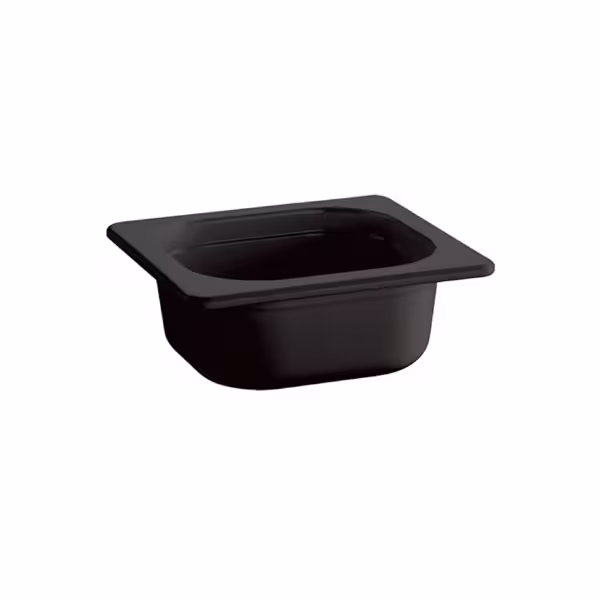 (6 Stück) Melamin-Behälter GN 1/6 - ECOLINE - 0,8 Liter - Höhe: 65mm