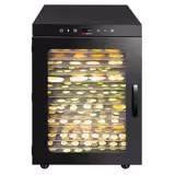 Dörrgerät / Dörrautomat - mit 16 Ablagen - Schwarz - 1,5 kW