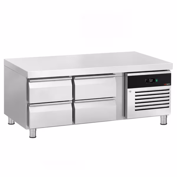 Under-Counter Refrigeration Unit – 1600 mm – 191 Litres – 4 × GN 1/1 Drawers – with Fulterer Runners