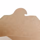 (300 pieces) Take-away box - carton - 1200ml - brown