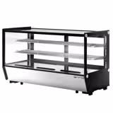 Pöytä kylmävitriini - 200 L- 1220mm - neliön muotoinen - 2 hyllyä	