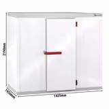 Câmara de congelação - 1425x1950mm - 4,18m³