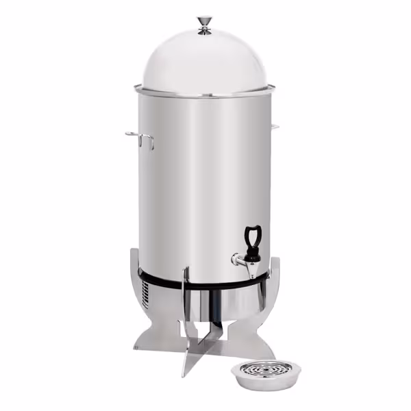 Heißgetränke-Dispenser - 5 Liter - mit Induktion - Chrom