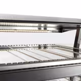 Commercial Heated Display Cabinet – 995 mm – 1.02 kW – with 3 Shelves – Shelves Separately Controllable – LED Lighting