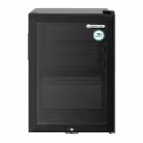 GASTRO-COOL | Minibar-Kühlschrank - 430mm - 62 Liter - mit 1 Glastür - Schwarz