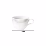 (6 pcs) SELTMANN WEIDEN | Demitasse Espresso Cups – 90 ml – Porcelain – Sage Green – Dishwasher-Safe – Tulip
