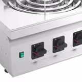 Gasherd Kadayif - 10 kW - 1 Brenner - inkl. Unterbau mit 2 Türen