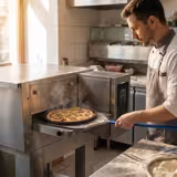 Commercial Gas Conveyor Oven – 1030 × 1300 mm – Touch Control – 400 mm Belt Width