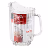 (6 pièces) CAMBRO | Pichet – 1,8 litre – avec anse – transparent