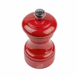 (6 pieces) PEUGEOT | BISTRORAMA - Pepper Mill - Passion Red - Height: 100mm