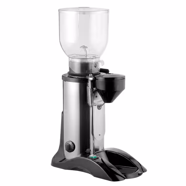 Espresso koffiemolen - 2kg bonenreservoir - geluidsarm - 63dB - On-demand (direct in zeefhouder) - RVS behuizing