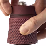 (6 pieces) PEUGEOT | BALI - Pepper Mill - Red - Height: 80mm