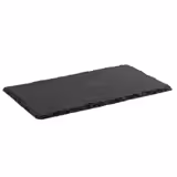 (6 kpl) Tarjoilualusta - GN 1/3 - luonnonsliuske - 325x176 mm - Korkeus: 7 mm - Musta