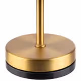 (4 unid) Candeeiro de mesa LED - MERLE MICRO - recarregável sem fios - regulável em 3 níveis - Ø80mm - Dourado - IP54