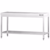RVS werktafel PREMIUM - 1800x600mm - met onderschap