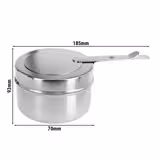 (2 buc) Suport pentru combustibil (pastă) pentru Chafing Dish - 70x185x93 mm