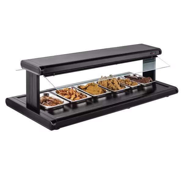 Plaque chauffante - 1528mm - 1,26 kW - protection hygiénique en verre