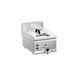 Gasfriteuse - 8 liter - 6 kW - mechanische bediening - met aftapkraan