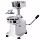 Commercial Burger Press - Manual - Adjustable - Smooth - Ø130mm