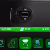 Bakkerij-Elektrisch-Combisteamer - Touch - 7-inch touchscreen - 4x 600x400 - incl. wassysteem