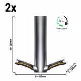 (2 pièces) DYSON | AIRBLADE 9kJ - Sèche-mains avec capteur et filtre HEPA -  inox brossé