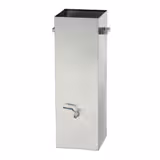 Bac de trempage pour broche de rôtissoire à poulet - 300x480x800mm - Inox