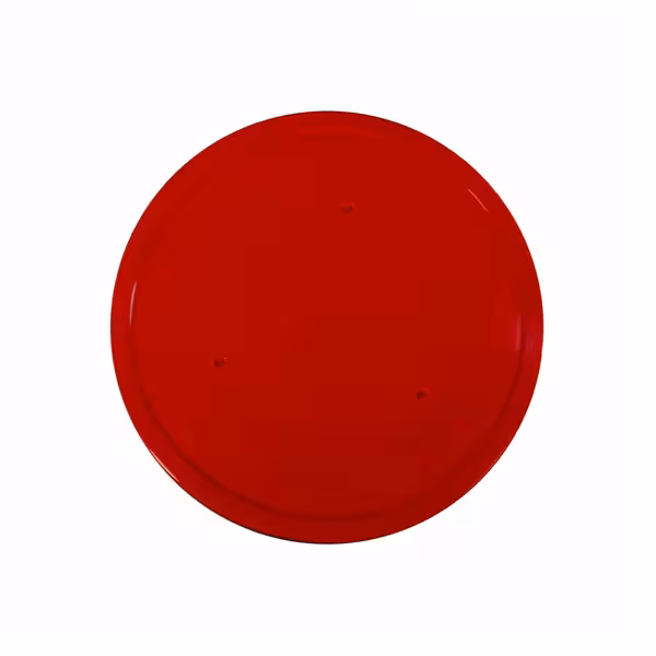 (40 pieces) THERMO FUTURE BOX | Silicone lid for plates - Round - Red