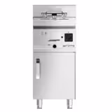 Elektrische friteuse - 10 liter - 9kW - met aftapkraan - op gesloten kast - 1-deurs